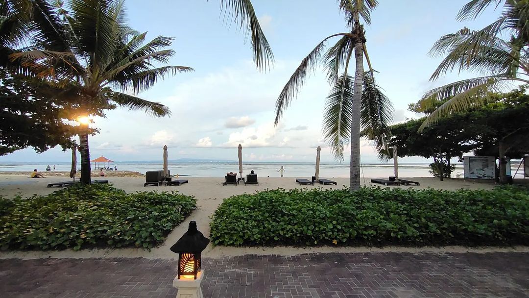 A beautiful beach resort in Nusa Dua Bali